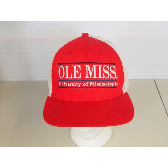 Ole Miss University of Mississippi The Game SnapBack Hat Mesh Trucker OSFM NCAA - Picture 1 of 8
